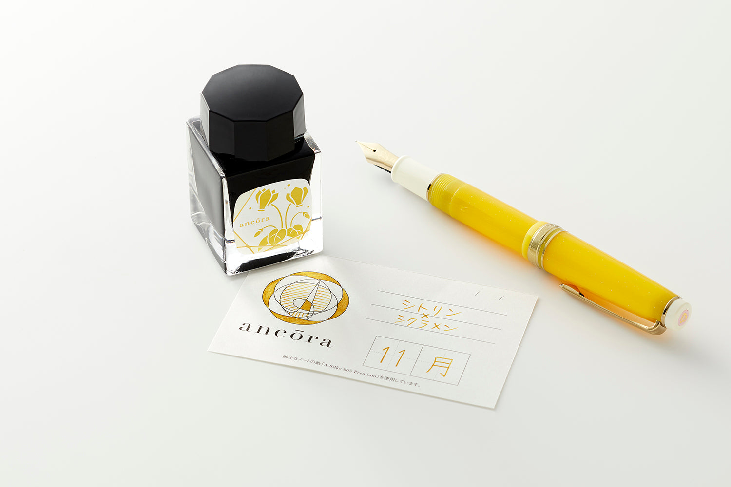 誕生石×誕生花のインク 11月 | ancora direct shop（アンコーラ）