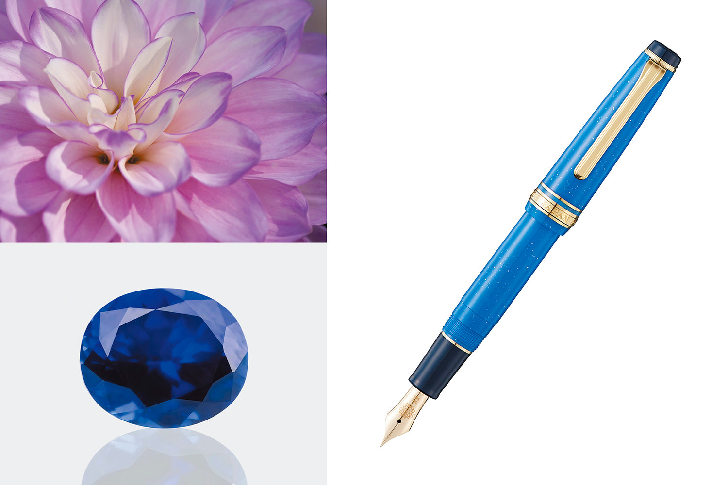 誕生石×誕生花の万年筆 9月 | ancora direct shop（アンコーラ）