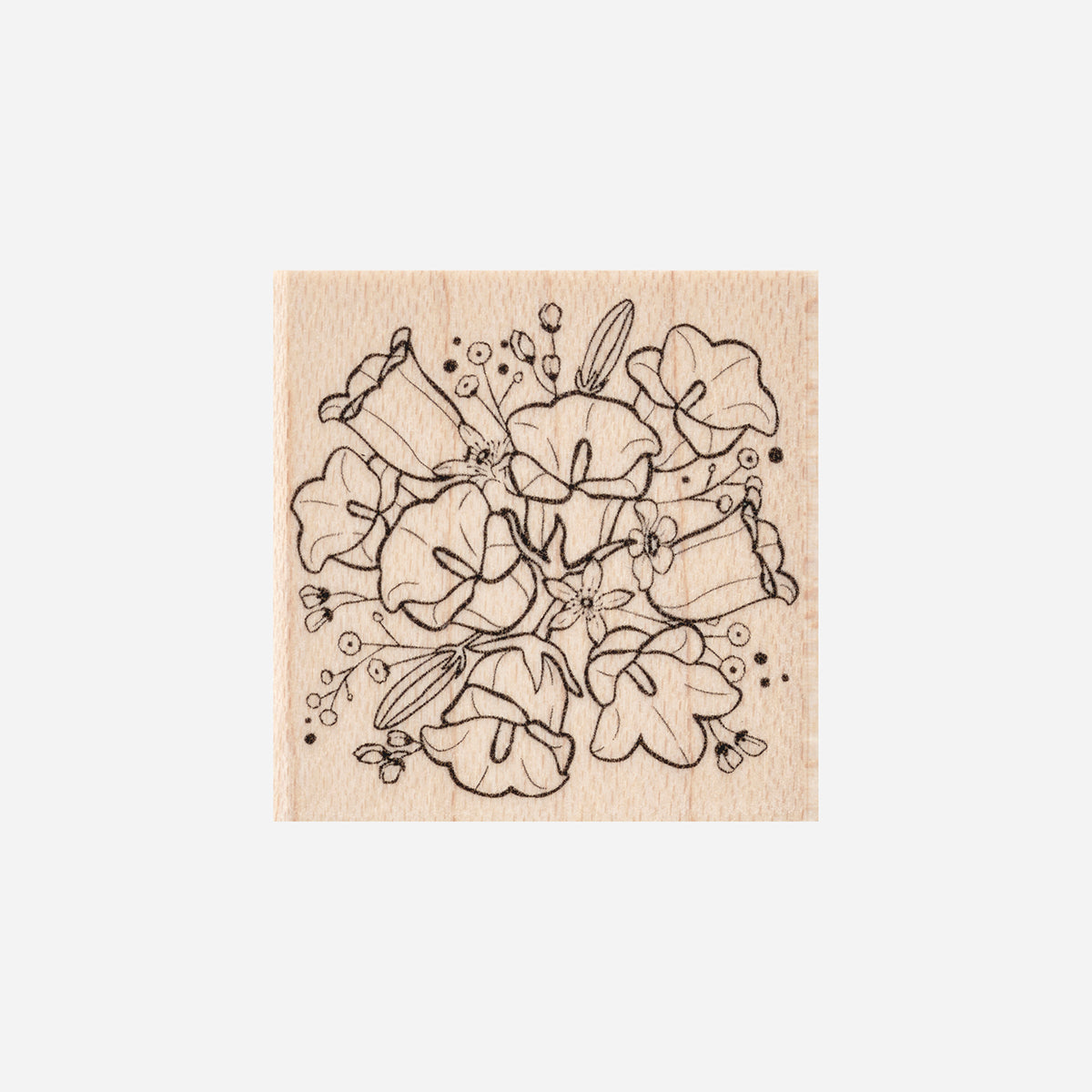 5th anniversary スタンプ カンパニュラ（印面サイズ 30×30㎜）