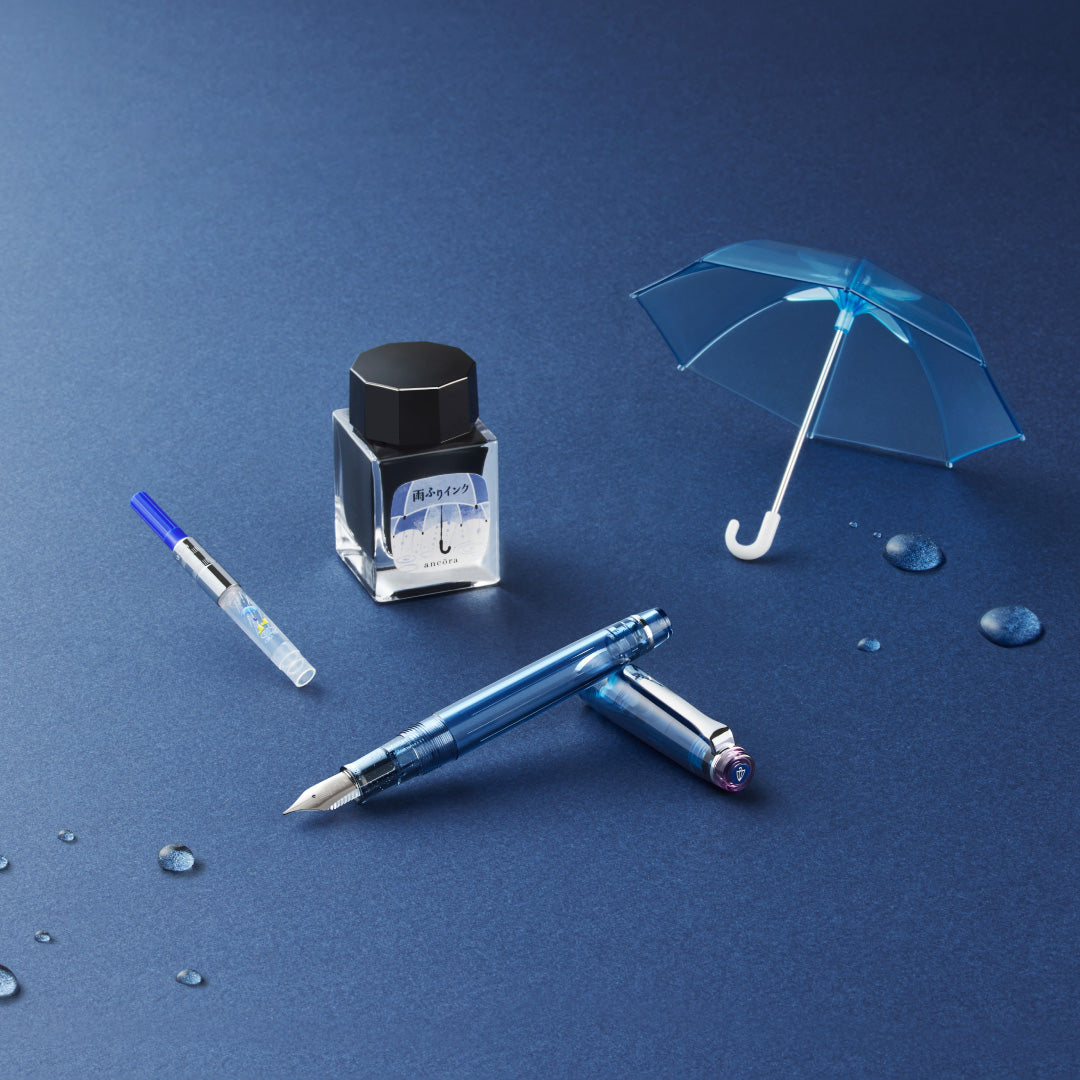 万年筆用ボトルインク 雨ふり